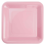 Five Star Square Banquet Plate 10 Classic Pink 20 Pack