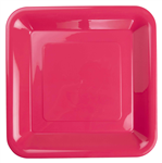 Five Star Square Banquet Plate 10 Magenta 20 Pack