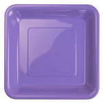 Five Star Square Snack Plate 7 Lilac 20 Pack