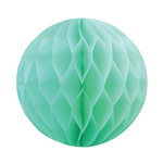 Honeycomb Ball Mint Green 25Cm