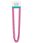 Hot Pink Bead Necklace 32