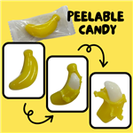 Juicy Jelly Peeled Gummy Banana 1Kg