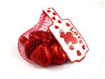 LOLLILAND MILK CHOCOLATE HEARTS RED 63G