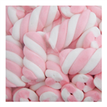 Lolliland Marshmallow Twist Pink  White 800g