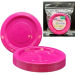 Magenta Round Lunch Plate 20pk ALP