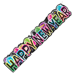 New Years Giant Banner Balloons 136m