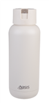 Oasis Insulated Drink Bottle Moda Triple Wall 1Ltr Alabaster