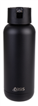 Oasis Insulated Drink Bottle Moda Triple Wall 1Ltr Black