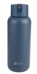 Oasis Insulated Drink Bottle Moda Triple Wall 1Ltr Indigo