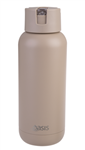 Oasis Insulated Drink Bottle Moda Triple Wall 1Ltr Latte