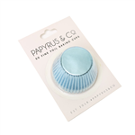 PAPYRUS AND CO FOIL BAKING CUPS PASTEL BLUE 50PK