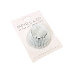 PAPYRUS AND CO FOIL BAKING CUPS SILVER 50PK