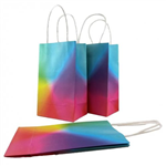 Paper Bag Bright Rainbow 5PK