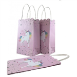 Paper Bag Pink Unicorn 5PK