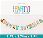 Pawty Animal Dog Letter Banner 274m