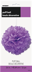 Puff Ball Purple 40cm