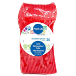 Red Spoon 20 Pack