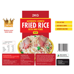 Rice King Fried Rice with BBQ Pork 2kg