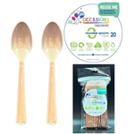 Rose Gold Spoon 20PK
