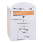 Sage Wedding White Wedding Post Box