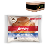 Sara Lee Individually Wrapped Muffins Blueberry 120g 15Tray