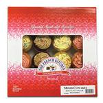 The French Kitchen Cupcakes Iced Mixed 16Pk
