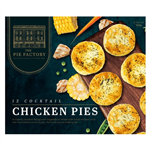 The Pie Factory Cocktail Pies Chicken 12PK