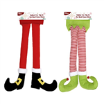 XMAS ELF IN BOOT 62CM 69365