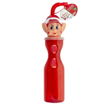 XMAS ELVES BB ELF DRINK BOTTLE W STRAW 450ML 60534