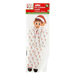 XMAS NAUGHTY ELF BEAR PRINT PJS 64829