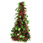 XMAS TREE CONE TINSEL 48CM 62168