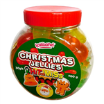 Xmas Jelly Fruits 900g