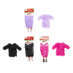 Xmas Naughty Elf Deluxe Faux Fur Jacket 