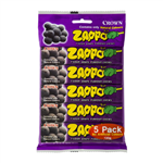 Zappo Sour Grape Hang Bag 130g 5PK