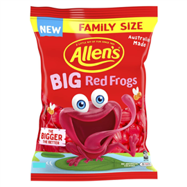 Allens Big Red Frogs Family Size 420g