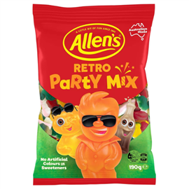 Allens Retro Party Mix 190G