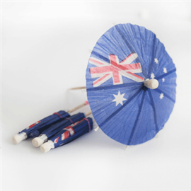 Aussie Umbrella Pick 24/ Pack