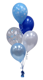 Balloon Arrangement 1St Birthday Boy 5 Balloons #104