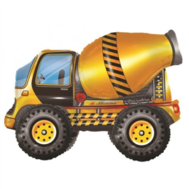 BALLOON FOIL STANDING AIRZ CEMENT MIXER 211211