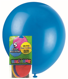 Balloons Giant 60x45cm 5/ Pack
