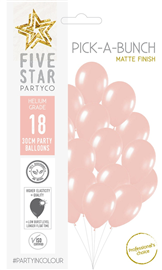 Balloons Matte Peach 30cm 18/ Pack