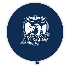 BALLOONS SUPPORTER ROOSTERS 90CM 1/PK UNINFLATED