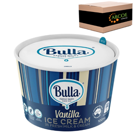 Bulla Vanilla Ice Cream Cup 100ml 36/CTN