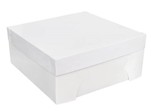 Cake Box White 14x14x6