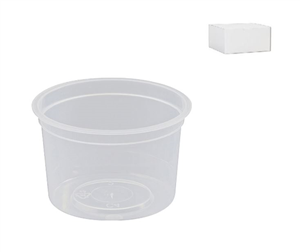 Castaway Container Small Round Microwave  C4 120mL 1000/ Carton