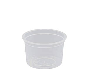 Castaway Container Small Round Microwave C4 120mL 50/ Sleeve