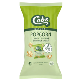 Cobs Popcorn Lightly Salted & Slightly Sweet 5/PK