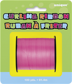 Curling Ribbon Hot Pink 91.4m