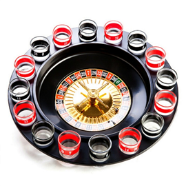 Drinking Game Shot Glass Roulette