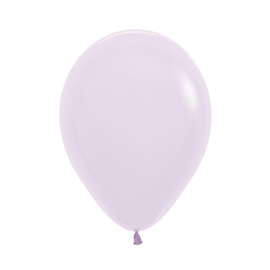Five Star Balloons Matte Pastel Lilac 12Cm 20/Pk